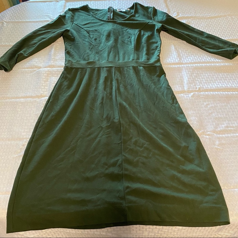 Down east Forrest green dress